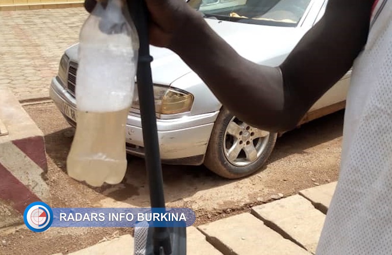 Laveurs de pare brise a Ouaga